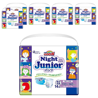 GOO.N 大王 YA晚褲/尿布 15~35kg, Junior, 84片