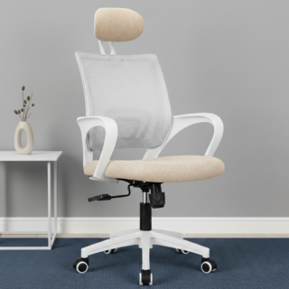 네오체어 메쉬 사무용 게이밍 컴퓨터 의자 CPS-H, 베이지