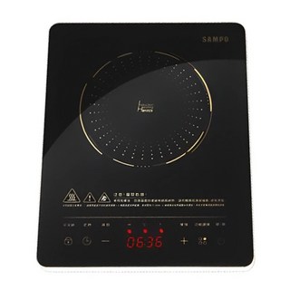 SAMPO 聲寶 微電腦薄型IH變頻電磁爐 2.3kg, KM-AA12Q, 普通型