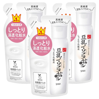 SANA 莎娜 濕潤型化妝水補充包, 180ml, 3包