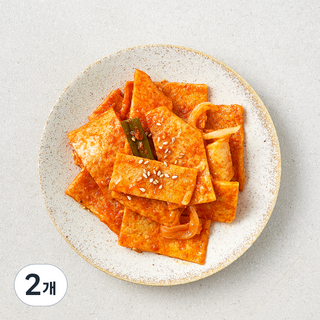 강남밥상 고추장 어묵볶음, 100g, 2개