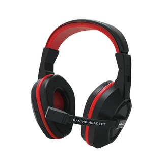 Hawk 浩客 電競頭戴耳機麥克風 UV藍光殺菌 40mm單體, G768, 紅黑色, 1個