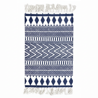 圖騰風格蓋毯 565g, 顏色隨機