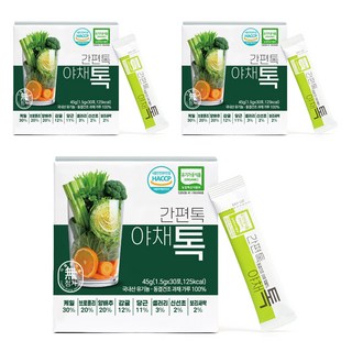 Sanmaeul Foods 綜合蔬菜粉 30條入, 3盒, 45g