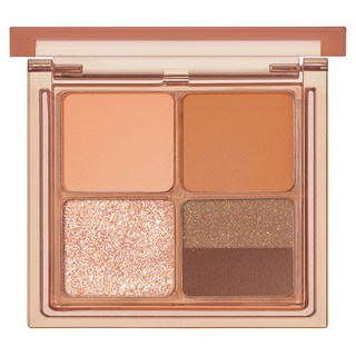 peripera 口袋四格眼影盤 6.1g, 03 秋日大地棕, 1個