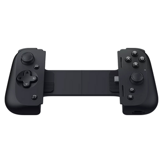 RAZER 雷蛇 Kishi V2 USB-C 遊戲手持裝置 主機級遊戲體驗 支援PC/Xbox/PlayStation, 黑色, 1個