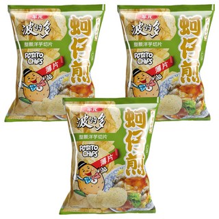 華元 波的多洋芋片 薄片蚵仔煎, 110.5g, 3包