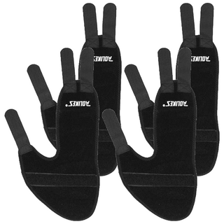 Aolikes 拇指矯正套 黑色 左 1051 L, 拇指外翻矯正, 舒適透氣, 可調節鬆緊, 4個