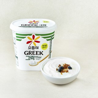 요플레 그릭 마일드 요거트, 900g, 1개