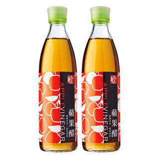 百家珍 蘋果醋，清爽酸甜，有助於維持消化順暢, 600ml, 2瓶