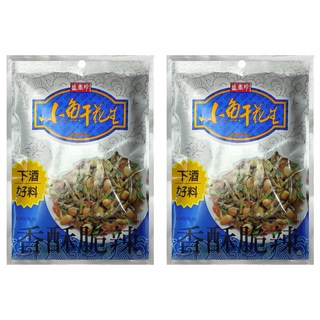 盛香珍 小魚干花生, 80g, 2包