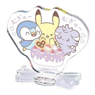 TAKARA TOMY Poke Peace 平靜生活系列 2 壓克力立牌 PoKeMoN 寶可夢聯名款 款式隨機, 1個