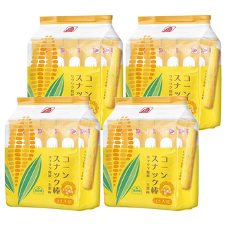 北田 玉米棒 玉米濃湯味, 105g, 4袋