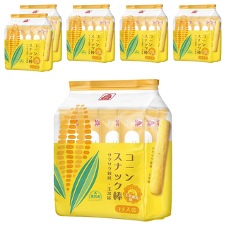 北田 玉米棒 玉米濃湯味, 105g, 6袋