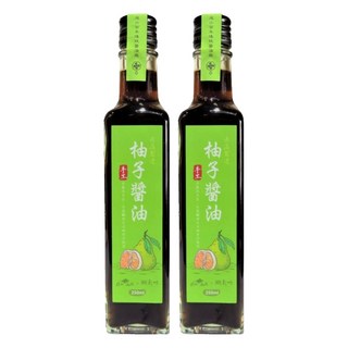 新味醬油 柚子醬油，添加柚子汁提味 250ml, 2瓶