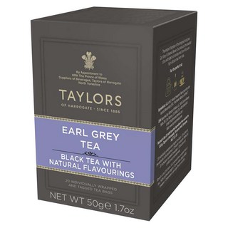 TAYLORS 泰勒茶 經典系列 皇家伯爵茶, 2.5g, 20包, 1盒