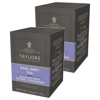 TAYLORS 泰勒茶 經典系列 皇家伯爵茶, 2.5g, 20包, 2盒