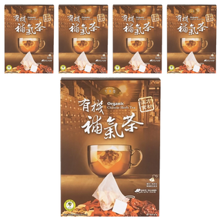 里仁 有機補氣茶, 6g, 15包, 5盒