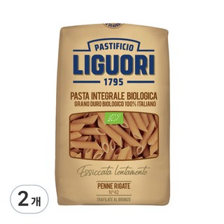 LIGUORI 義國莉 全麥筆管麵, 500g, 2個