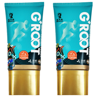 王大夫一條根 躍動膏 G+Root Energy Ointment 涼感 40g, 2條, 1入