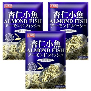 盛香珍 杏仁小魚, 76g, 3包