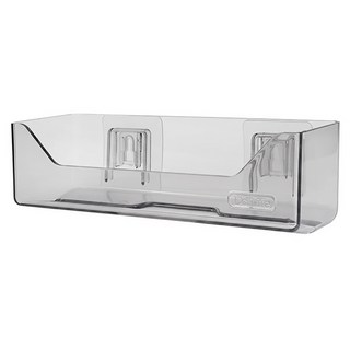 UdiLife 優的生活大師 抽取式擦手紙巾架, 附120抽擦手紙巾, 免釘免鑽, 快速安裝, SGS檢驗合格, 透明色, 1個