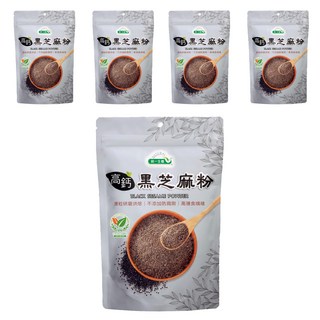 統一生機 高鈣黑芝麻粉, 300g, 5包