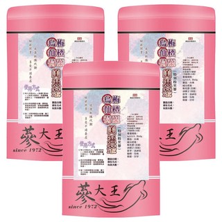 夢大王 烏梅仙楂荷葉美濕茶包 (特加粉光蔘), 6g, 10包, 3袋