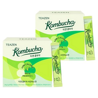 TEAZEN 康普茶 麝香葡萄口味, 2盒, 5g, 50入