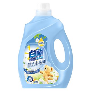 白蘭 含熊寶貝馨香超濃縮洗衣精 質感小蒼蘭, 2.5kg, 1桶
