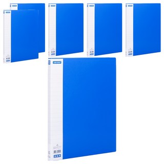 Lan CHYn 連勤牌文具 pp彈簧夾 lc-512-1 b 右上, 藍, 6入