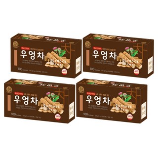 SONGWON 牛蒡茶包, 1g, 100包, 4盒