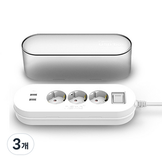 NEMOTAP Nemo Plus Box 3孔USB延長線 SY-NA3, 1.5m, 單一顏色, 3個