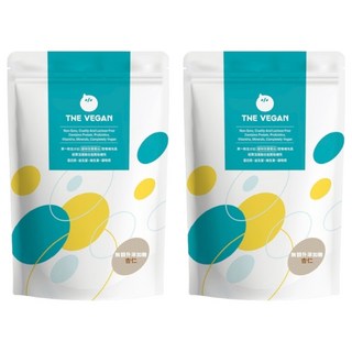 THE VEGAN 樂維根 植物性優蛋白 無糖杏仁, 1kg, 2袋