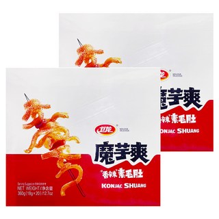 衛龍 香辣素毛肚 20包入 Set, KONJAC SHUANG, 360g, 2盒