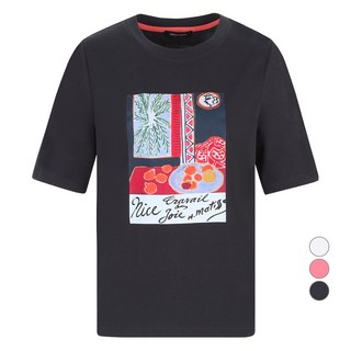 Olivia Lauren 女性名畫印花棉質T恤 VVBAS5M3471