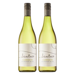 Lautus 勞特斯 Sauvignon Blanc 白蘇維濃 無酒精白酒風味飲 低卡路里 純素友善, 750ml, 2瓶
