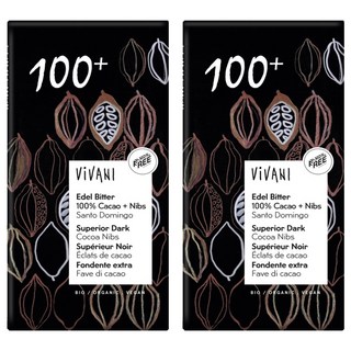 ViVANI 黑巧克力, 2片, 80g