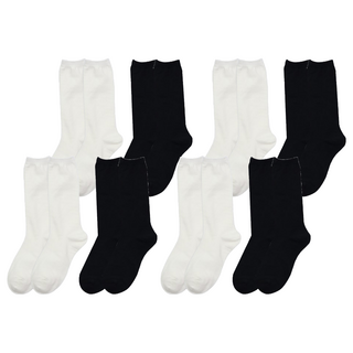 SOXWEEP 女性基本款長筒襪 2種顏色 4雙組