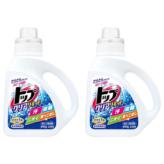 LION 獅王 Top 台灣公司貨 酵素濃縮洗衣精, 900g, 2瓶