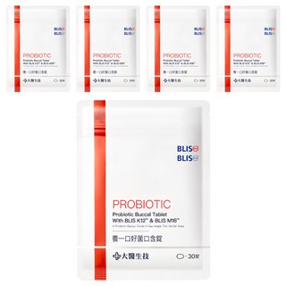 大醫生技 養一口好菌口含錠, 30顆, 5包