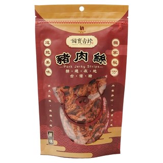 TASTY TREASURE 國寶香珍 原味豬肉絲 台灣豬肉 SGS檢驗, 200g, 1包