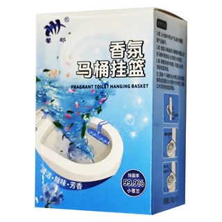 蘿林嚴選 馬桶香氛掛籃3件組 10 x 8 x 7cm, 30g, 1組