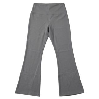 韓版新款無縫蜜桃修身彈力喇叭褲