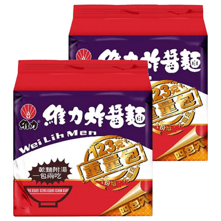 維力 炸醬麵 重量包 123g, 8包