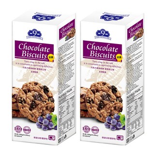 191 巧克力葡萄餅乾, 150g, 2盒