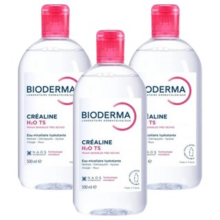 BIODERMA 舒敏TS高效潔膚液, 500ml, 3瓶