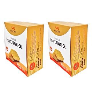 明奇 蛋白威化餅，花生口味，添加MCT，270g, 2盒