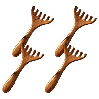 Moment Home 全身頭皮經絡刮痧按摩器, 單一顏色, 4個