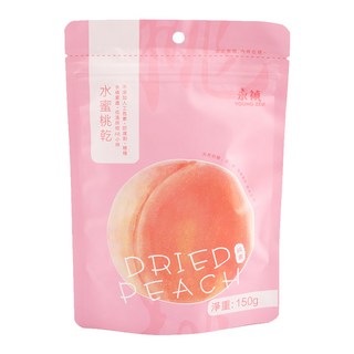 永禎 水蜜桃乾 不添加人工色素 低溫烘焙 48小時, 150g, 1包